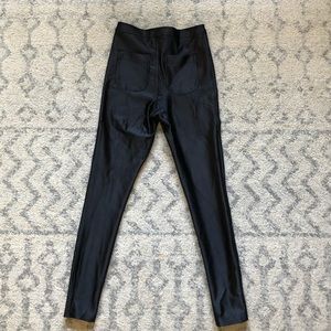 American Apparel shiny jeggings